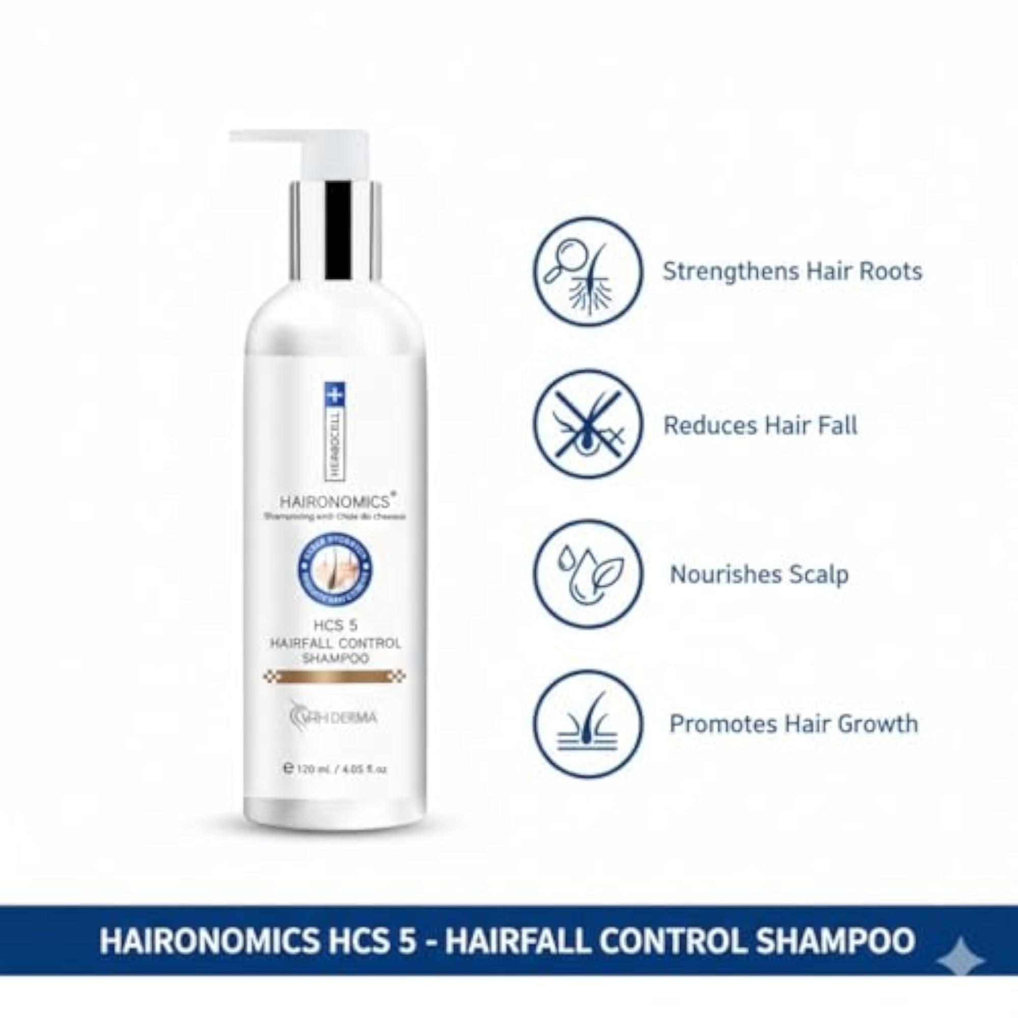 Hair Growth Serum & Hair Fall Control Shampoo Combo